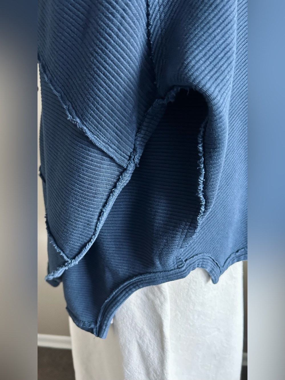 NWT - We The Free by Free People “Eclipse” Pullover on Deeper Iris. - Picture 5 of 10